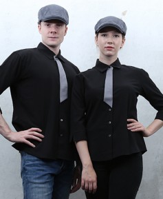 SY-712 NEW 검정 회색넥타이포인트ㅡㅡㅡ 칠부(남여공용사이즈)