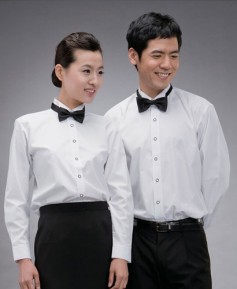 SY-71 긴팔 백색 제비셔츠