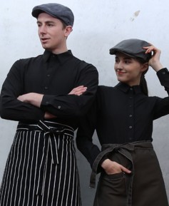 SY-908 검정 카페 긴팔셔츠 ㅡㅡㅡㅡㅡ(빅사이즈있음)