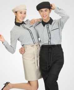 SY2-707 그레이 줄포인트 셔츠 긴팔