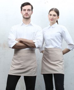 SAP-350 베이지 폴리스판 서빙허리 - 47cm