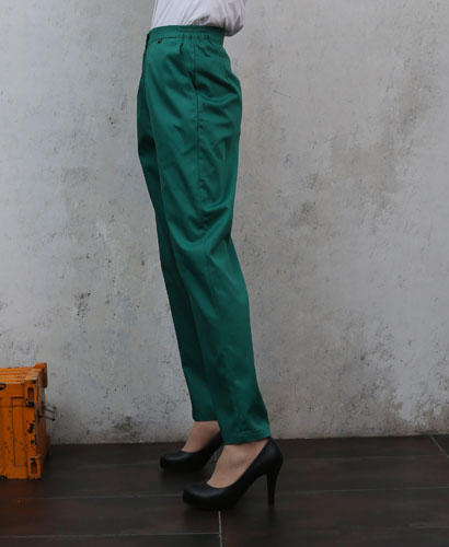 SP-52 20수 여 초록 허리옆밴드 바지