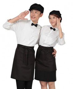 SY-720 백색 칠부 셔츠